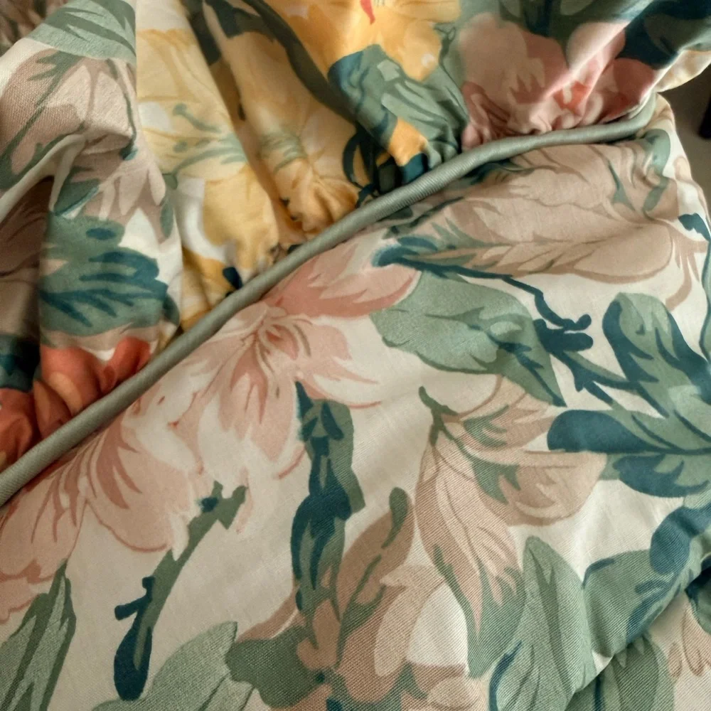 Twin Floral Comforter